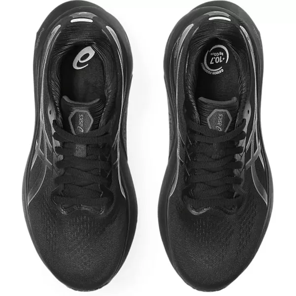 imageASICS Mens GelKayano 27 Running ShoesBlackBlack