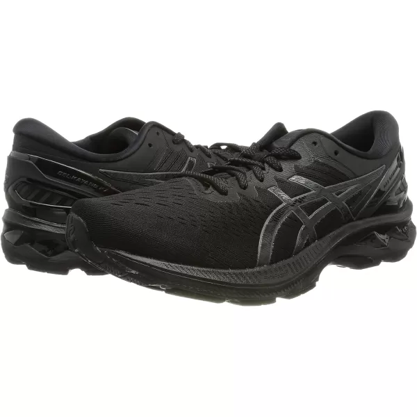 imageASICS Mens GelKayano 27 Running ShoesBlackBlack