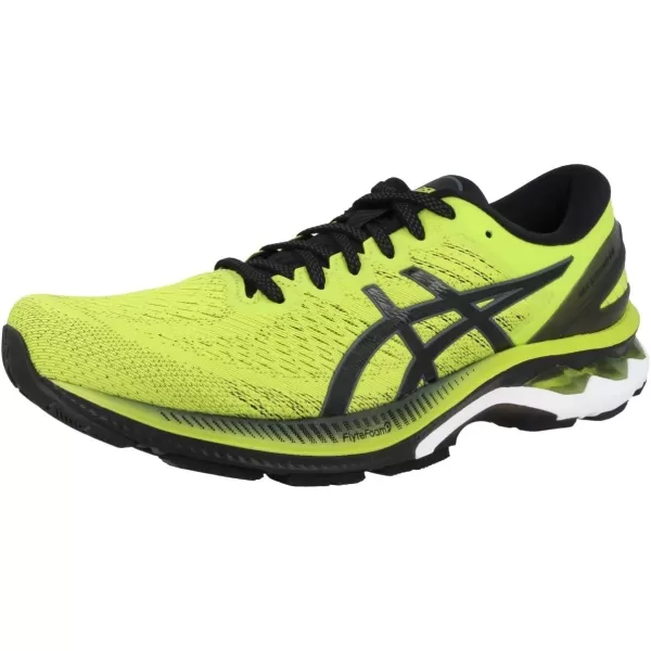 imageASICS Mens GelKayano 27 Running ShoesLime Zest Black