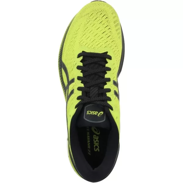 imageASICS Mens GelKayano 27 Running ShoesLime Zest Black