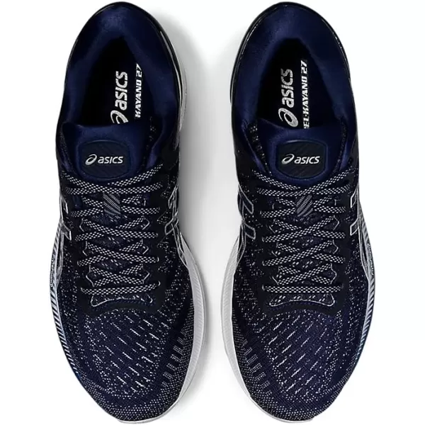 imageASICS Mens GelKayano 27 Running ShoesPeacoatPiedmont Grey