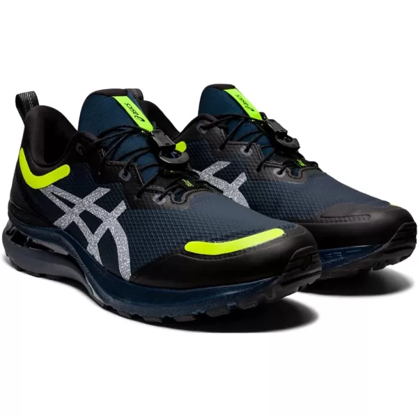 imageASICS Mens GelKayano 28 All Winter Long Running ShoesFrench BlueSafety Yellow