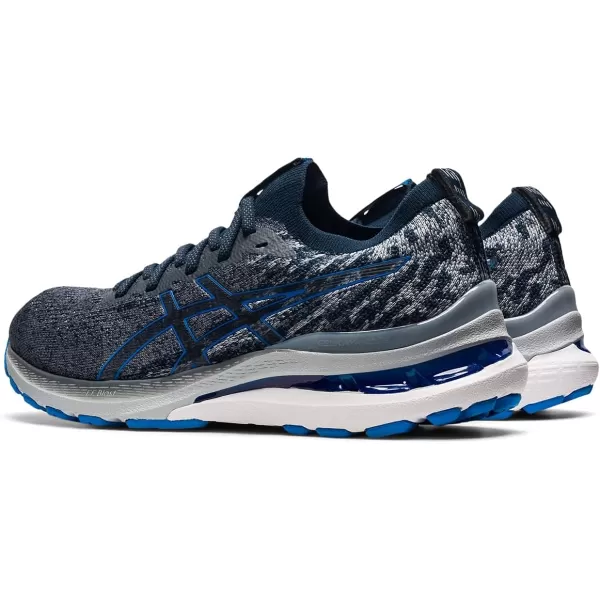 imageASICS Mens GelKayano 28 Mesh Knit Running ShoesCarrier GreyElectric Blue