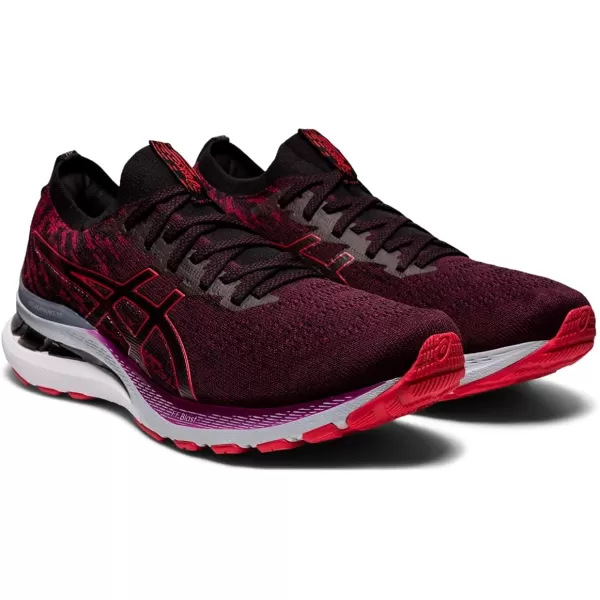 imageASICS Mens GelKayano 28 Mesh Knit Running ShoesDeep MarsElectric Red