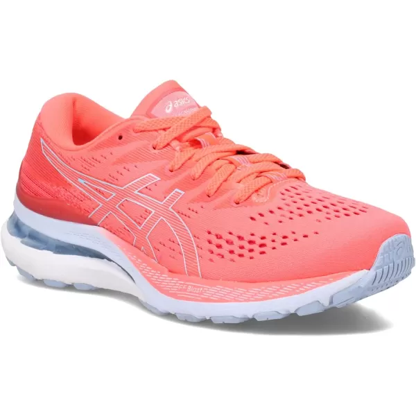 imageASICS Mens GelKayano 28 Running ShoesBlazing CoralMist