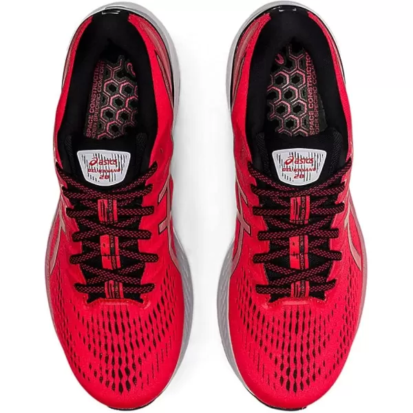 imageASICS Mens GelKayano 28 Running ShoesElectric RedBlack