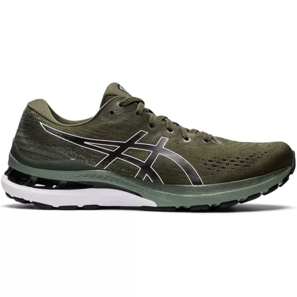 imageASICS Mens GelKayano 28 Running ShoesOlive CanvasBlack