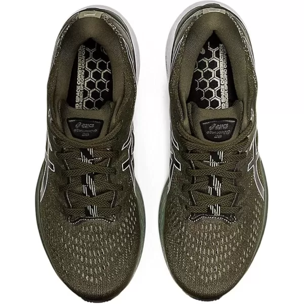 imageASICS Mens GelKayano 28 Running ShoesOlive CanvasBlack