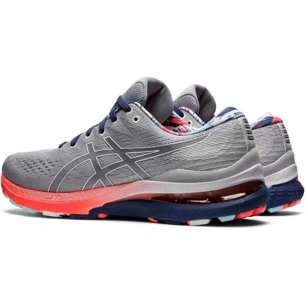 imageASICS Mens GelKayano 28 Running ShoesPiedmont GreyThunder Blue