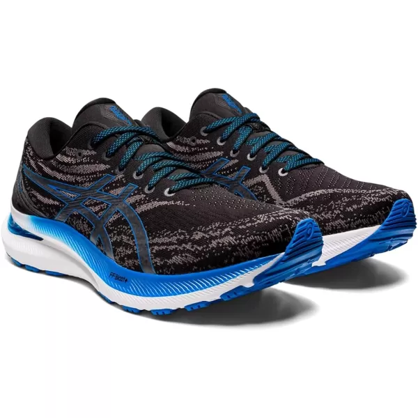 imageASICS Mens GelKayano 29 Running ShoesBlackElectric Blue