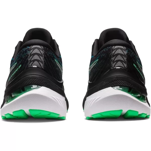 imageASICS Mens GelKayano 29 Running ShoesBlackNew Leaf