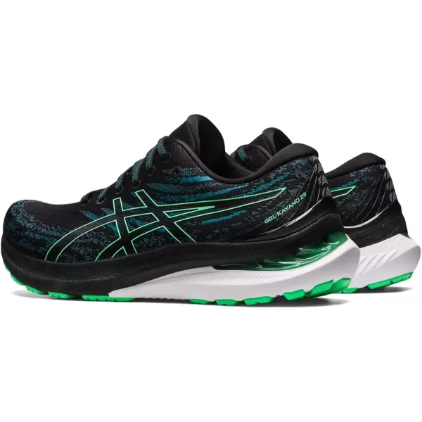 imageASICS Mens GelKayano 29 Running ShoesBlackNew Leaf