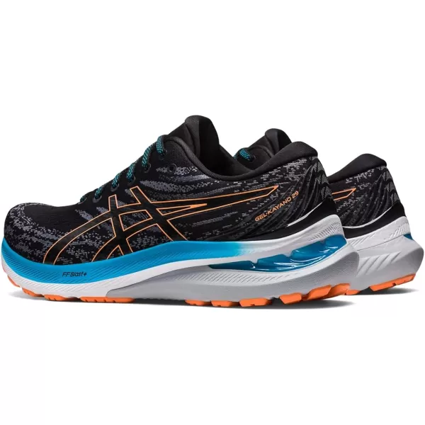 imageASICS Mens GelKayano 29 Running ShoesBlackSun Peach