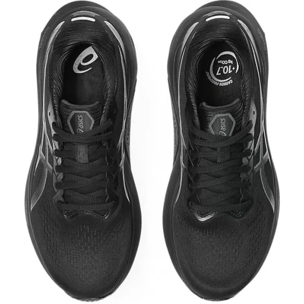 imageASICS Mens GelKayano 30 Running ShoesBlackBlack