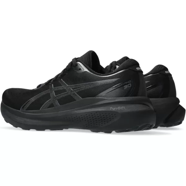 imageASICS Mens GelKayano 30 Running ShoesBlackBlack