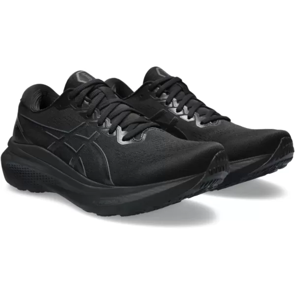 imageASICS Mens GelKayano 30 Running ShoesBlackBlack