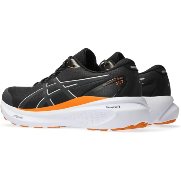 imageASICS Mens GelKayano 30 Running ShoesBlackPure Silver
