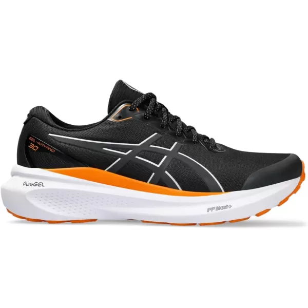 imageASICS Mens GelKayano 30 Running ShoesBlackPure Silver