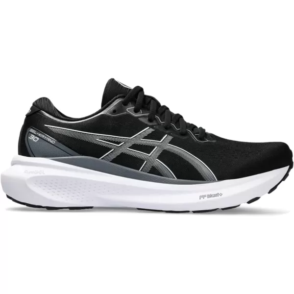 imageASICS Mens GelKayano 30 Running ShoesBlackSheet Rock