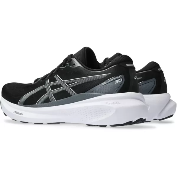 imageASICS Mens GelKayano 30 Running ShoesBlackSheet Rock