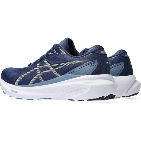 imageASICS Mens GelKayano 30 Running ShoesDeep OceanWhite