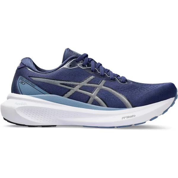 imageASICS Mens GelKayano 30 Running ShoesDeep OceanWhite