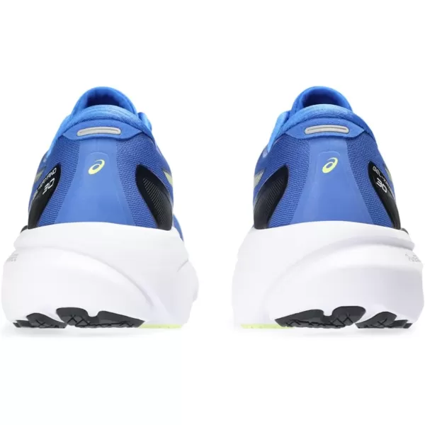 imageASICS Mens GelKayano 30 Running ShoesIllusion BlueGlow Yellow