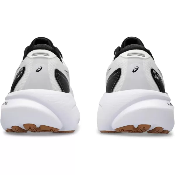 imageASICS Mens GelKayano 30 Running ShoesWhiteBlack