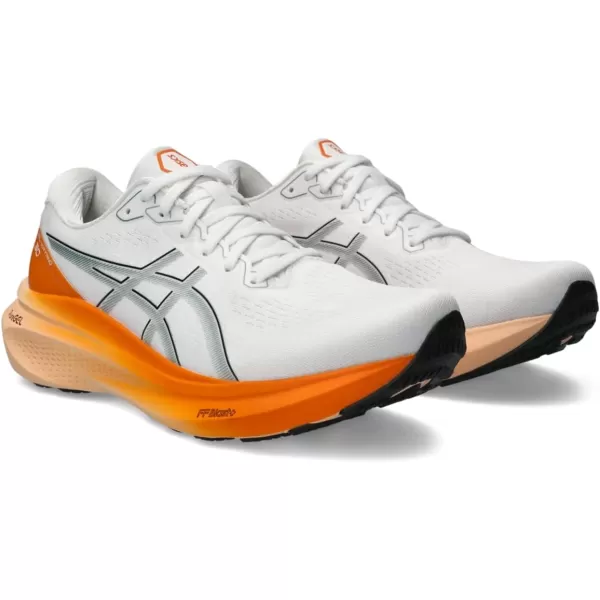 imageASICS Mens GelKayano 30 Running ShoesWhiteOcean Haze