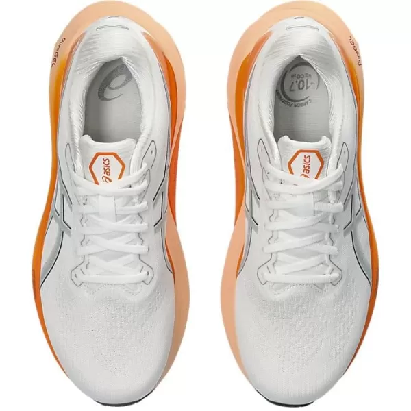 imageASICS Mens GelKayano 30 Running ShoesWhiteOcean Haze