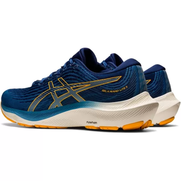 imageASICS Mens GelKayano LITE 3 Running ShoesAzureAmber
