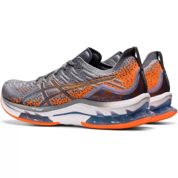 imageASICS Mens GelKinsei Blast Running ShoesSheet RockShocking Orange