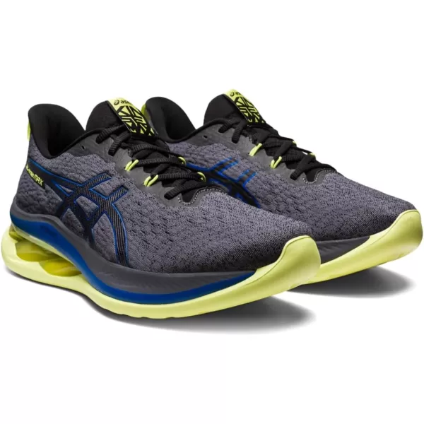 imageASICS Mens GelKinsei MAX Running ShoesCarrier GreyIllusion Blue