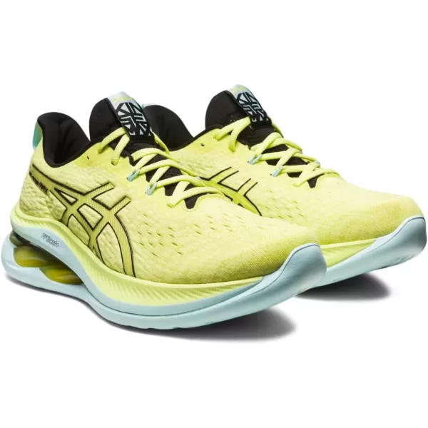 imageASICS Mens GelKinsei MAX Running ShoesGlow YellowBlack