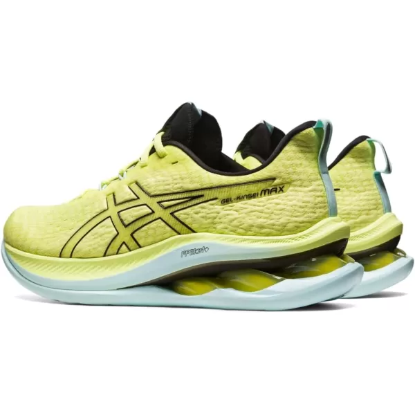 imageASICS Mens GelKinsei MAX Running ShoesGlow YellowBlack