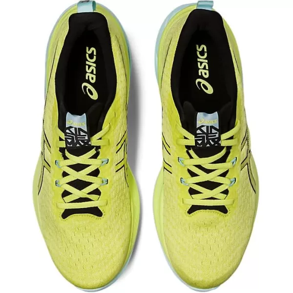 imageASICS Mens GelKinsei MAX Running ShoesGlow YellowBlack