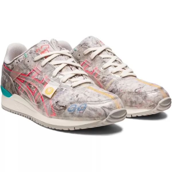 imageASICS Mens GelLyte III OG ShoesOyster GreyDiva Pink