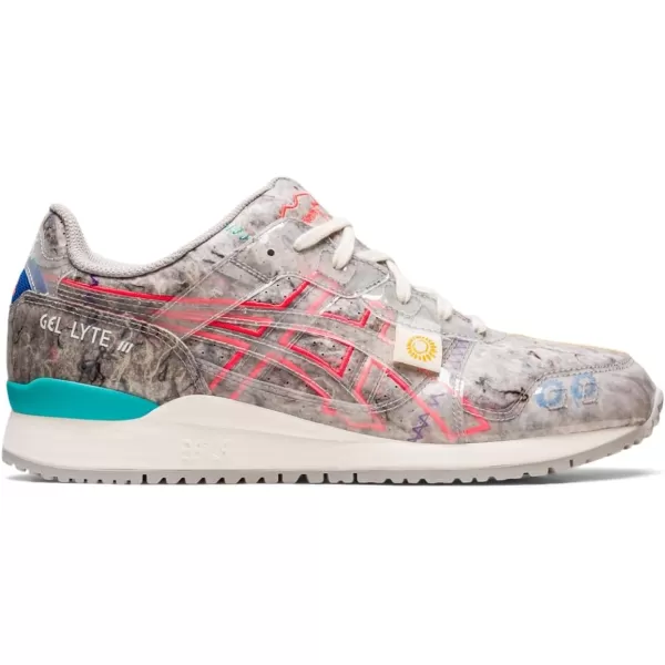 imageASICS Mens GelLyte III OG ShoesOyster GreyDiva Pink