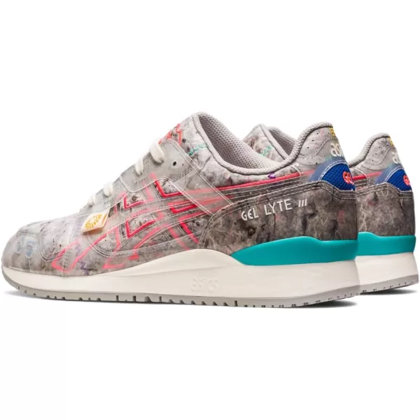 imageASICS Mens GelLyte III OG ShoesOyster GreyDiva Pink