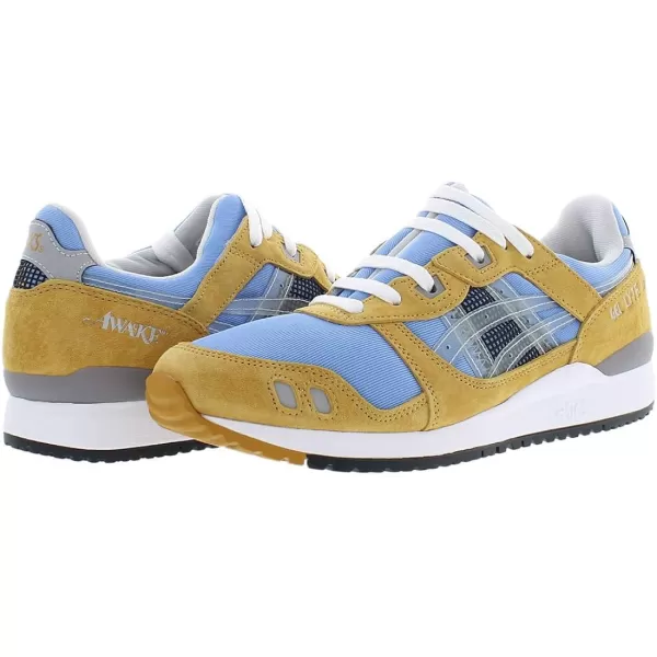imageASICS Mens GelLyte III OG SneakersBlueYellow