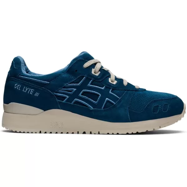 imageASICS Mens GelLyte III OG Sportstyle ShoesLight IndigoSmoke Grey