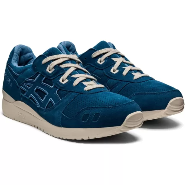 imageASICS Mens GelLyte III OG Sportstyle ShoesLight IndigoSmoky Gray