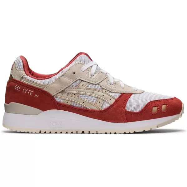imageASICS Mens GelLyte III OG Sportstyle ShoesWhiteSmoke Grey