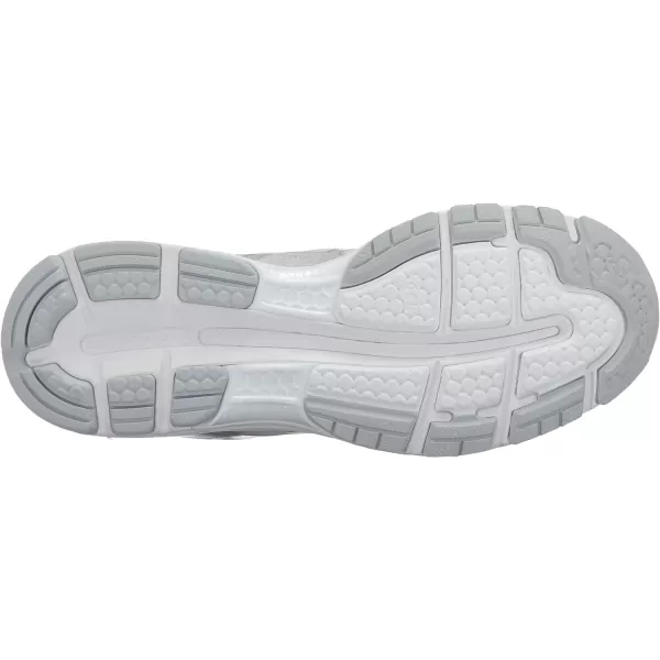 imageASICS Mens GelNimbus 19 Running ShoesGlacier GreySilverWhite