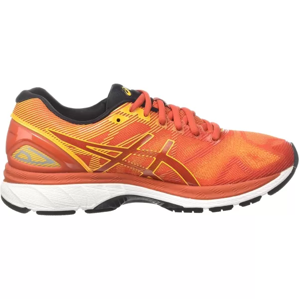 imageASICS Mens GelNimbus 19 Running ShoesRed Red Clay Gold Fusion Phantom