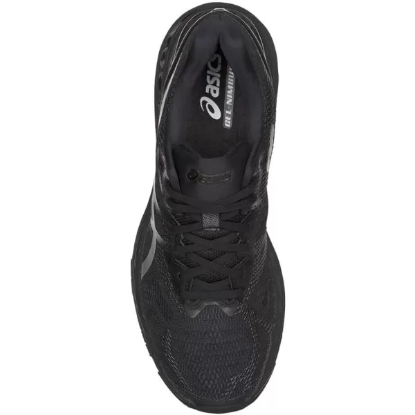 imageASICS Mens GelNimbus 20 Running ShoesBlackBlackCarbon Carbon