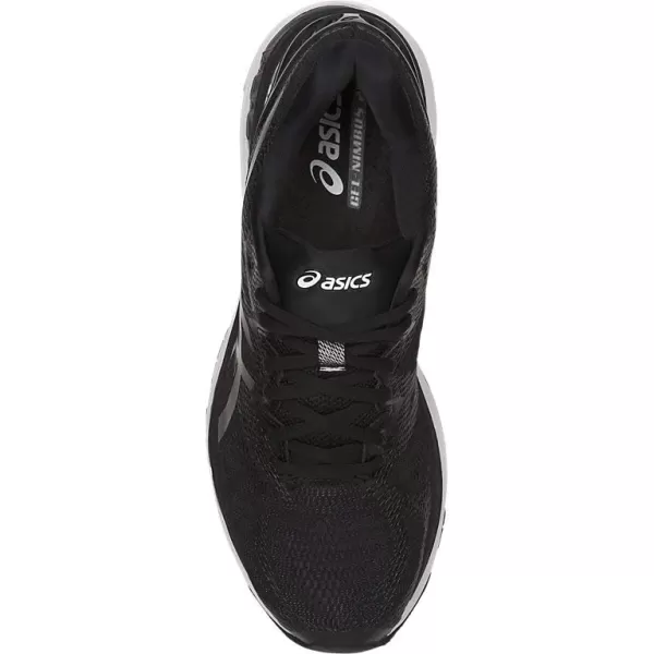imageASICS Mens GelNimbus 20 Running ShoesBlackWhiteCarbon Carbon