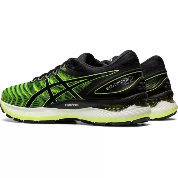 imageASICS Mens GelNimbus 22 Running ShoesSafety YellowBlack