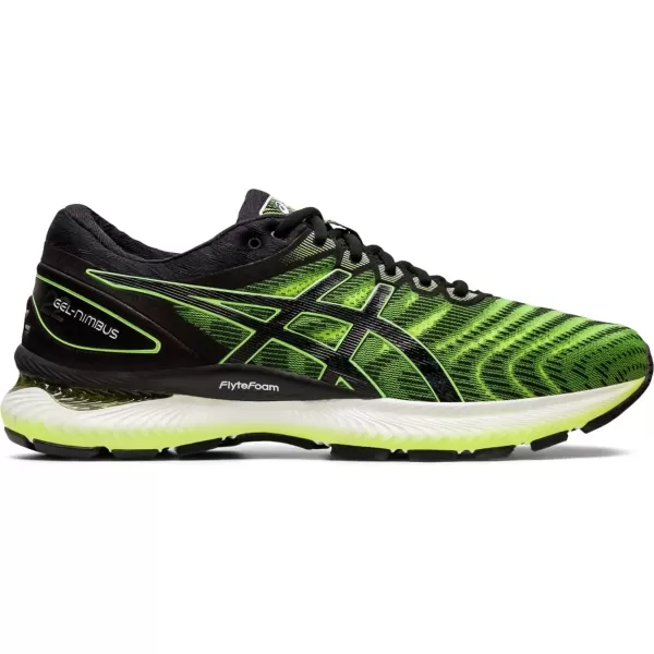 imageASICS Mens GelNimbus 22 Running ShoesSafety YellowBlack