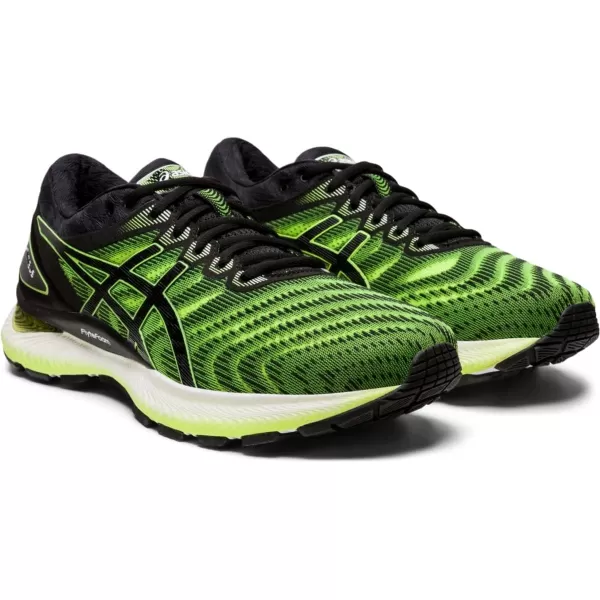 imageASICS Mens GelNimbus 22 Running ShoesSafety YellowBlack